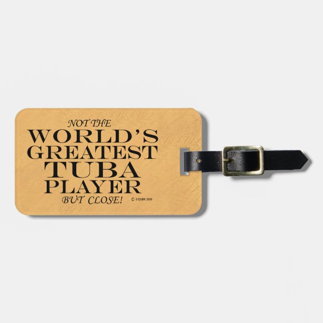 Etiqueta de Fechamento da Bagagem do Jogador da Ba (Frente Horizontal)