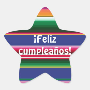 Etiqueta de Feliz Cumpleanos