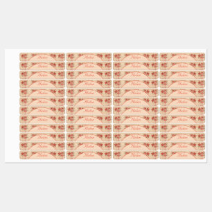 Etiqueta De Ferro Personalizado Em Vestuário Flui