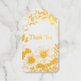 Etiqueta de Flor Graças a Colhete de Classe de Far