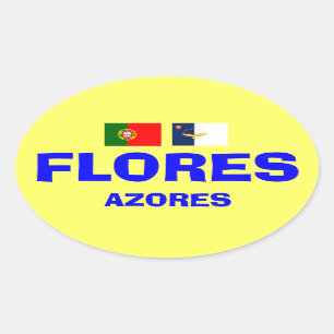 Etiqueta de Flores Açores