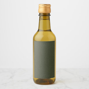 Etiqueta de Frasco Verde de Moss Texturizado - Per