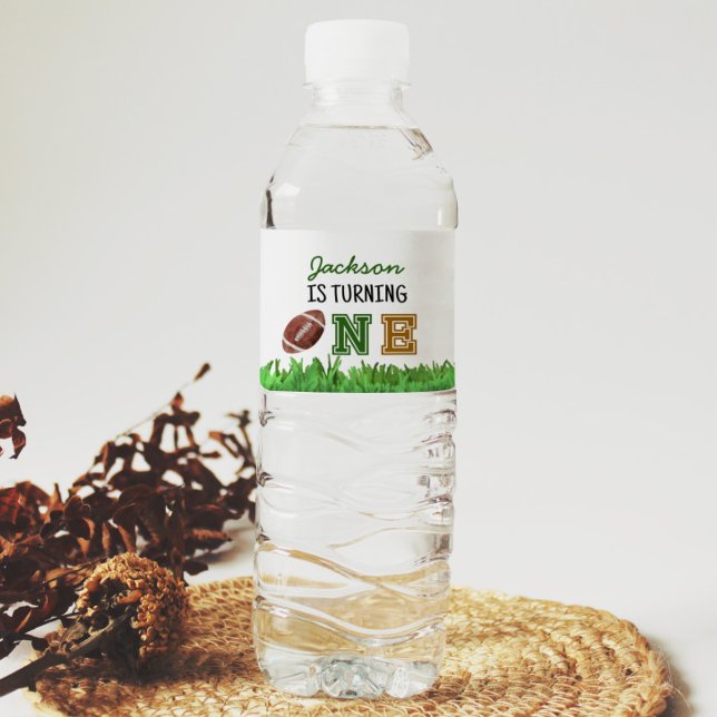 Etiqueta de Garrafa de Água da Festa de aniversári (Criador carregado)