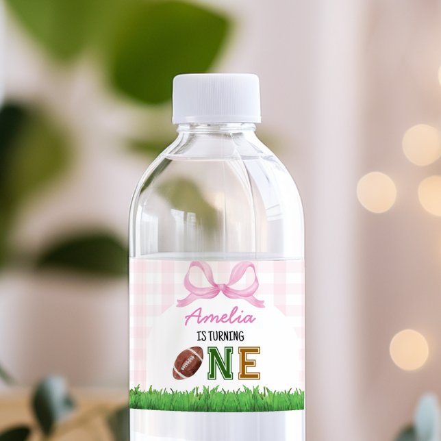 Etiqueta de Garrafa de Água Festa de aniversário (Criador carregado)
