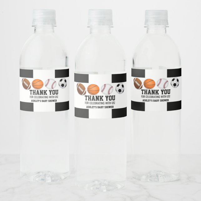 Etiqueta de Garrafa de Água para Chás de fraldas D (Garrafas)