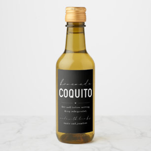 Etiqueta de Garrafa de Coquito