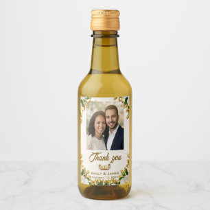 Etiqueta de Garrafa de Favor de Casamento Georgia