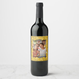 Etiqueta de Garrafa de Licor de Arte Deco