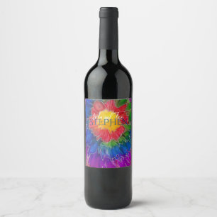 Etiqueta de Garrafa de Vinho BM Bar Bat Mitzvah Ti