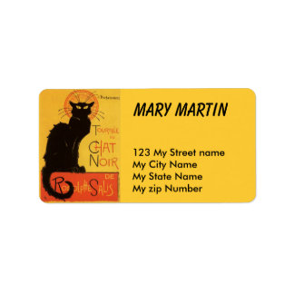 Etiqueta de Gato Preto,