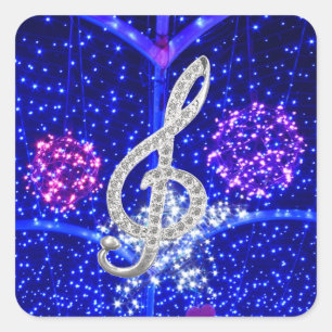 Etiqueta de Gclef da música