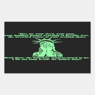 Etiqueta de grito da liberdade