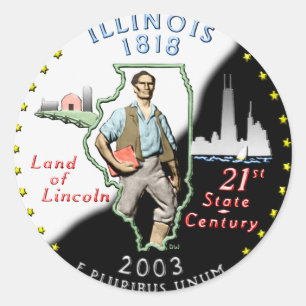 Etiqueta de Illinois