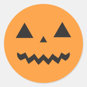 Etiqueta de Jack O'Lantern