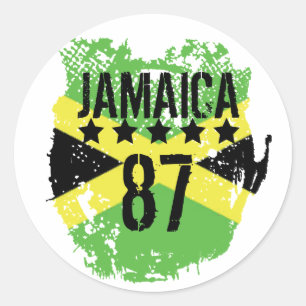 Etiqueta de Jamaica 87