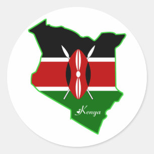 Etiqueta de Kenya