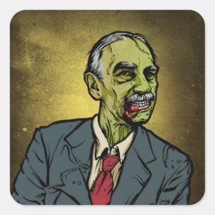 Etiqueta de Keynes do zombi