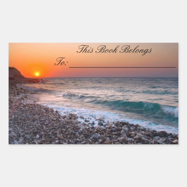 Etiqueta de Livro (Frente)