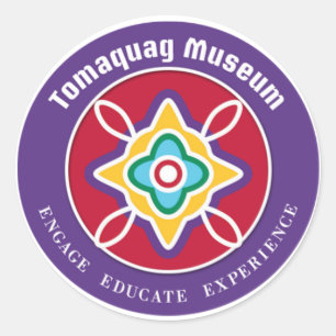 Etiqueta de logotipo do Tomaquag Museum