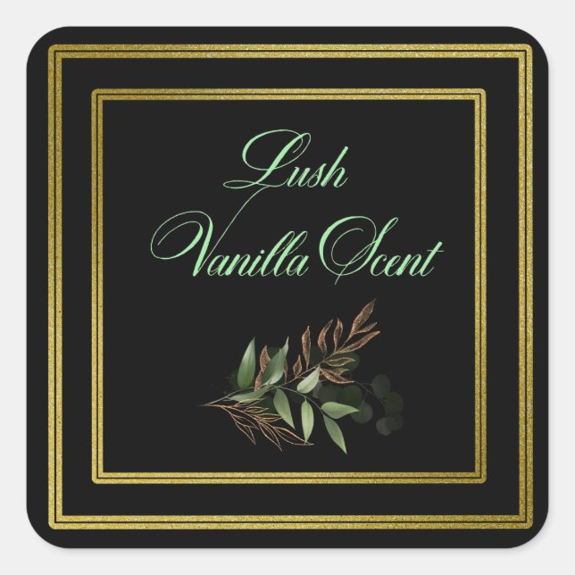 Etiqueta de luxo (Frente)