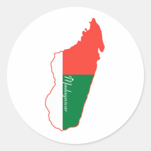Etiqueta de Madagascar