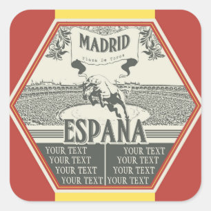 Etiqueta de Madrid