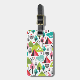 Etiqueta de mala de coruja