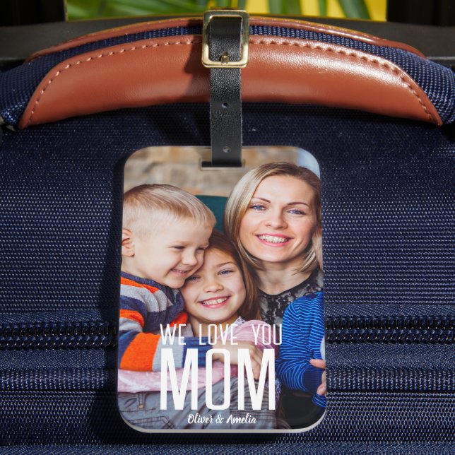 Etiqueta de mala personalizada com a mensagem de a (Frente Insitu 2)