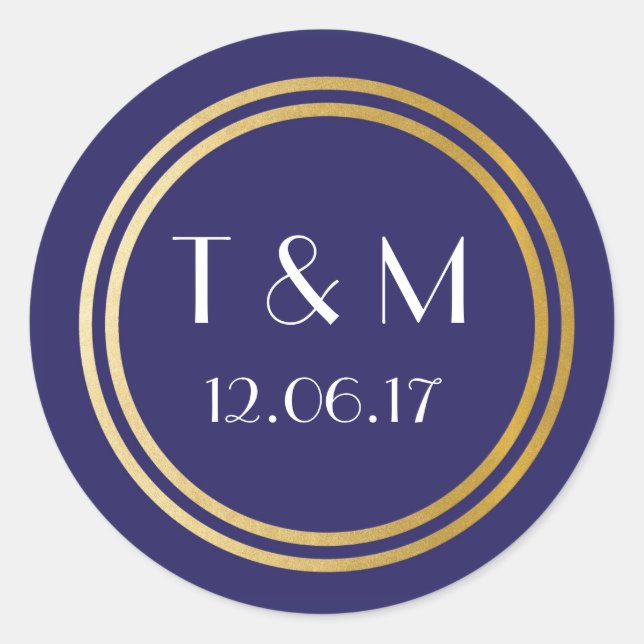 Etiqueta de Marinho com 1920 Deco Art (Frente)