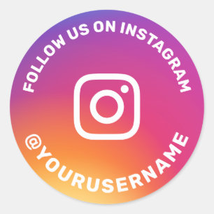 Etiqueta de marketing de mídia social do Instagra