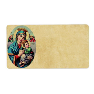 Etiqueta de Mary Avery da mãe