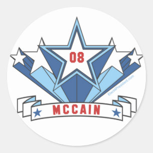 Etiqueta de Mccain
