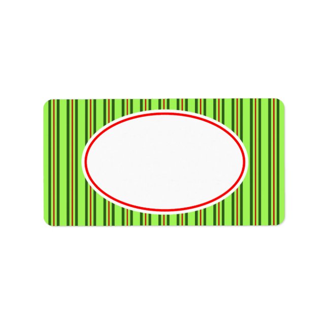 Etiqueta de Natal (Frente)