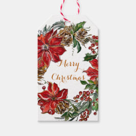 Etiqueta de Natal do Presente