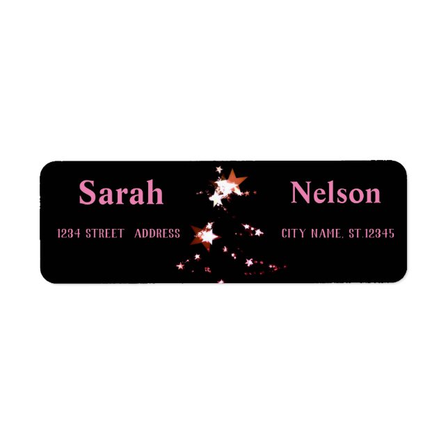 Etiqueta de Natal maravilhosa, Legal, doce e moder (Frente)