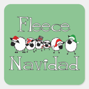 Etiqueta de Navidad do velo