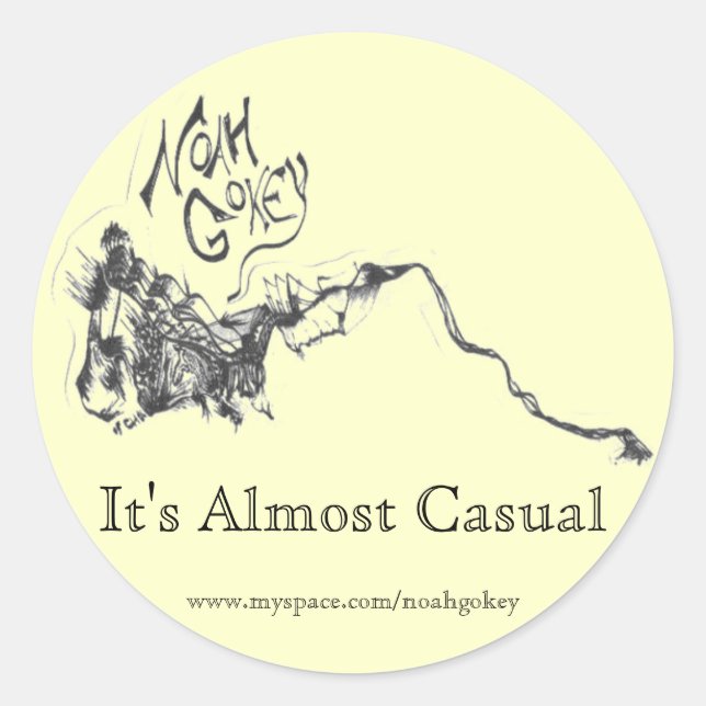 Etiqueta de Noah Gokey - aleatória (Frente)