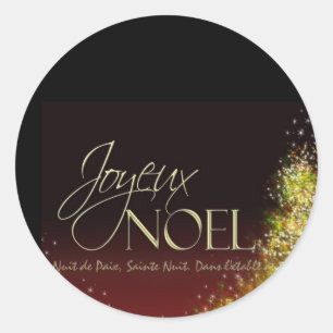 Etiqueta de NOEL de Joyeux