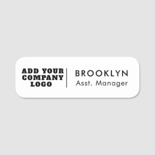 Etiqueta De Nome Adicionar o motel do Guesthouse do Logotipo da Sua