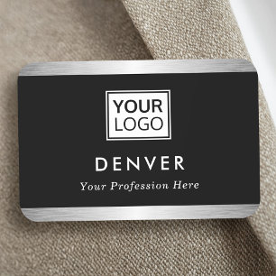 Etiqueta De Nome Adicionar primeiro nome de logotipo título faux ci