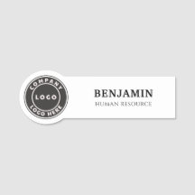 Adicione seu logotipo corporativo personalizado