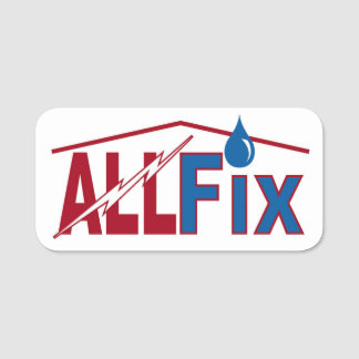 Etiqueta De Nome AllFix Magnetic Logo Tag