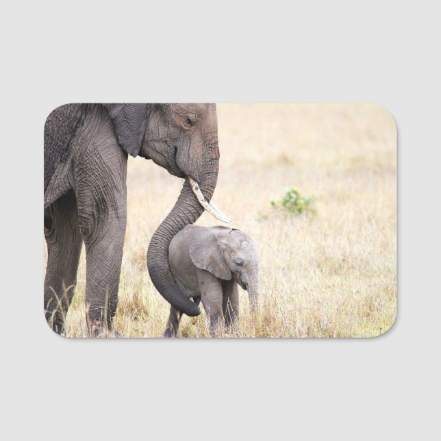 Etiqueta De Nome Amor maternal (Frente)