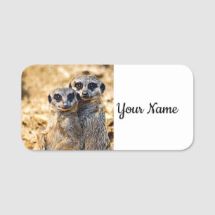 Etiqueta De Nome AnimalMix_Meerkat_002_by_JAMColors