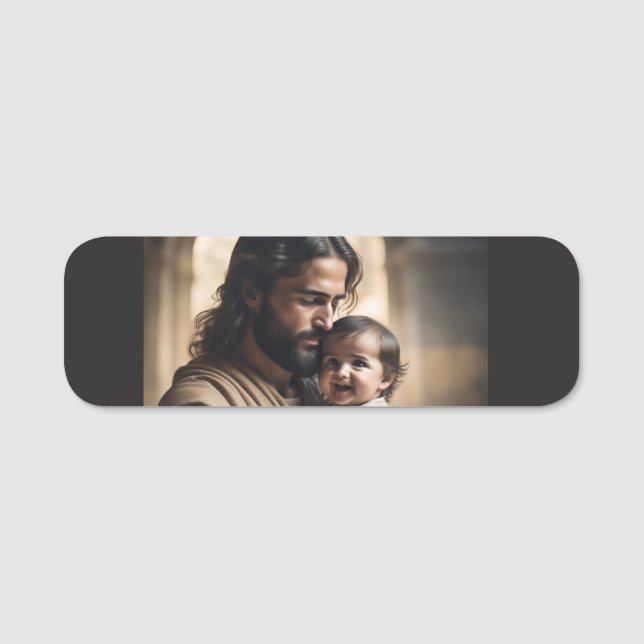 Etiqueta De Nome Arte de Jesus (Frente)