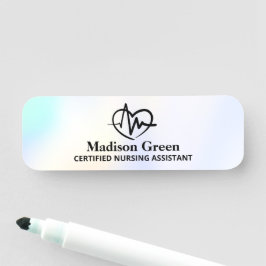 Etiqueta De Nome Assistente de Enfermagem CNA