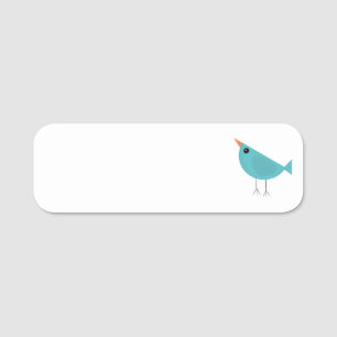 Etiqueta De Nome Birdy