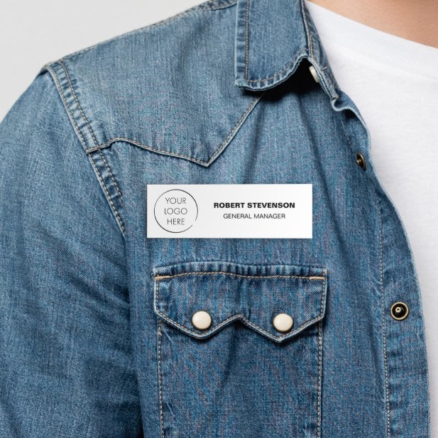 Etiqueta De Nome Budget Logo Business Store Identification Badge, (Criador carregado)