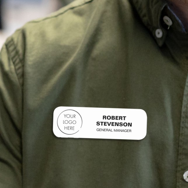 Etiqueta De Nome Budget Logo Business Store Identification Badge, (Criador carregado)