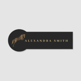 Etiqueta De Nome Cavalo de Pulso | Cavalo Escrivado | Formador de c